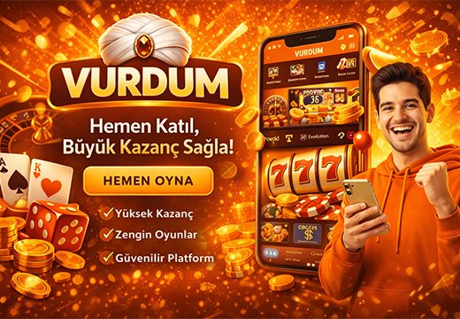 Vurdum Online Oyun Platformu Arayüz Görünümü